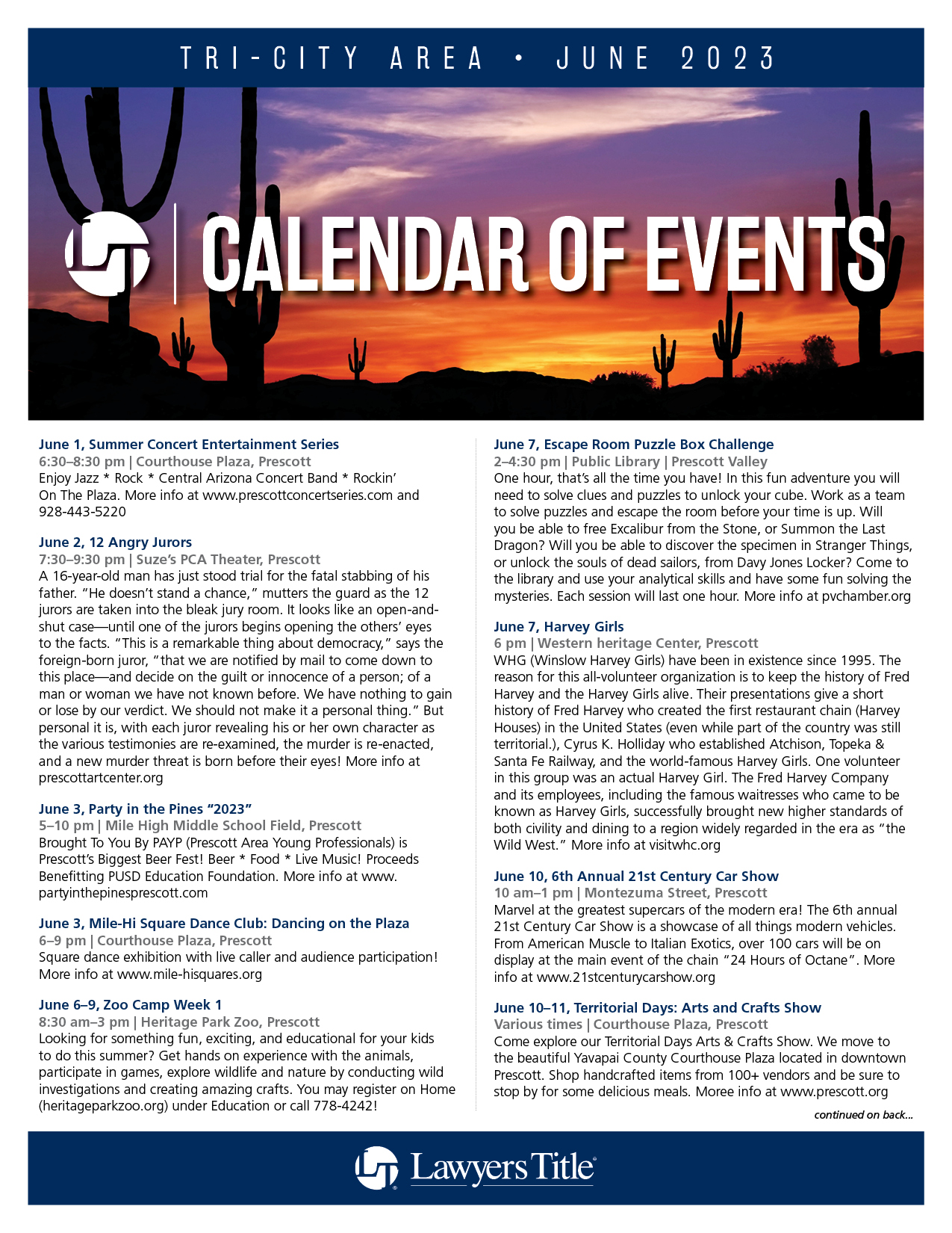 Patty Fusco June Events for website